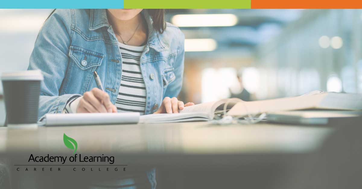 Laura not only built up her resume with Academy of Learning Career College, but her confidence too