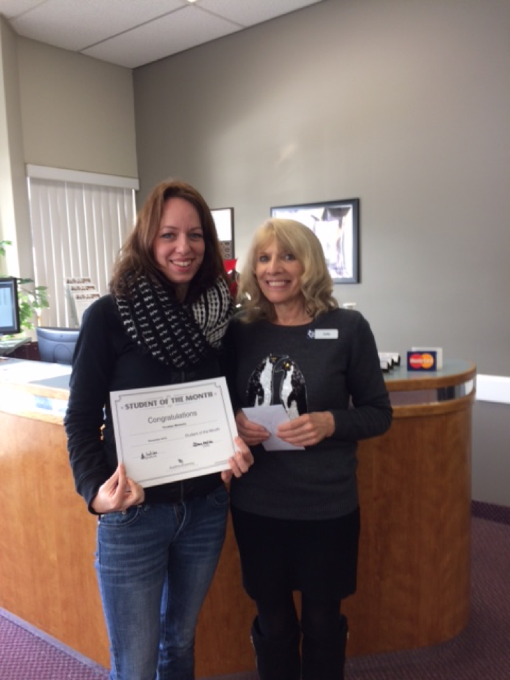 Student Of The Month – Taralyn from Nanaimo campus Student Of The Month – Taralyn from Nanaimo campus