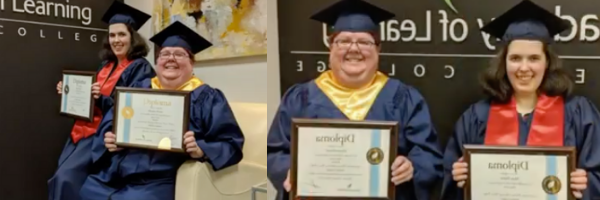Mother-Daughter Duo Graduates Together From AOLCC Halifax