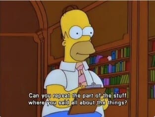 Lecturer asks questions