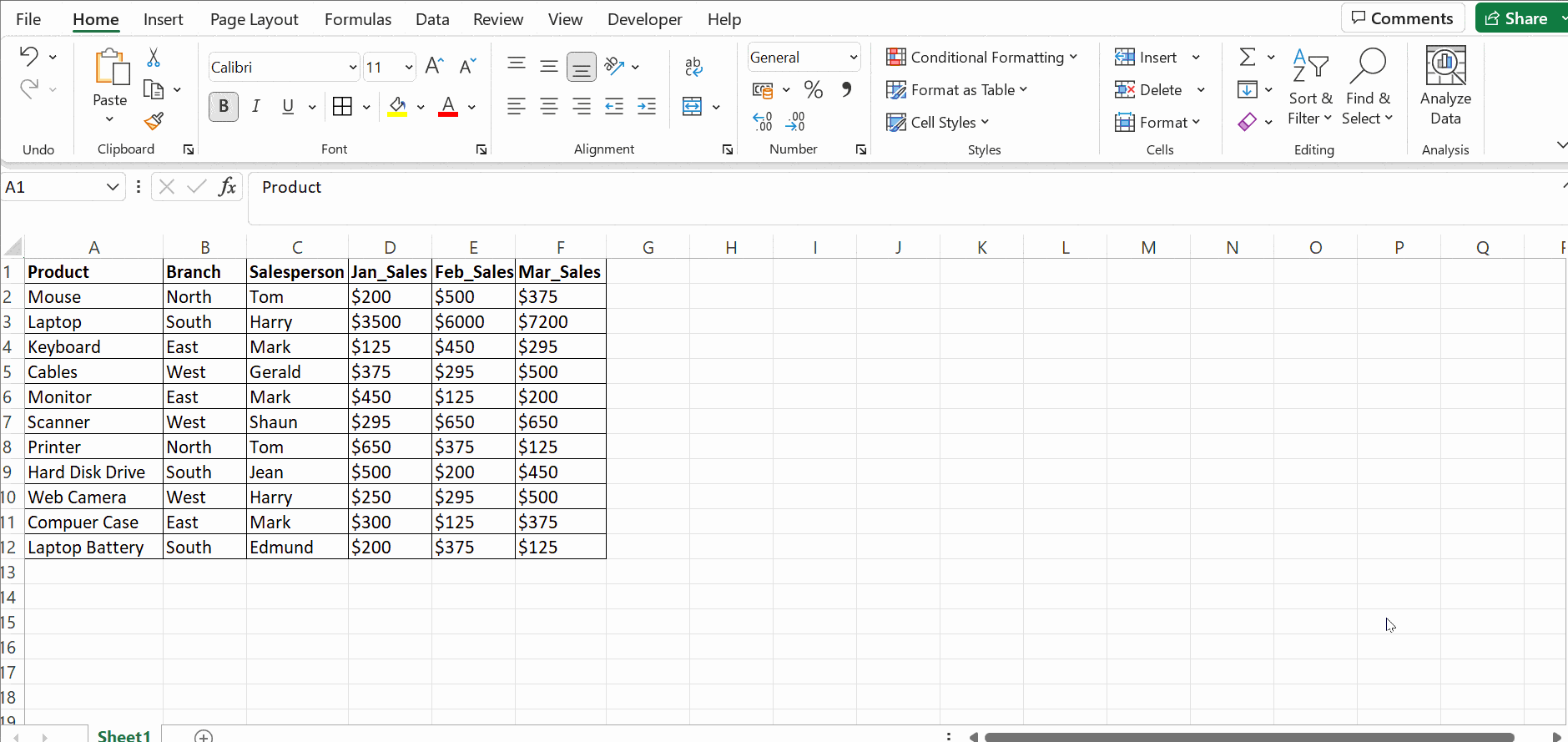 How to Freeze Panes in Excel + Improve Readability AOLCC