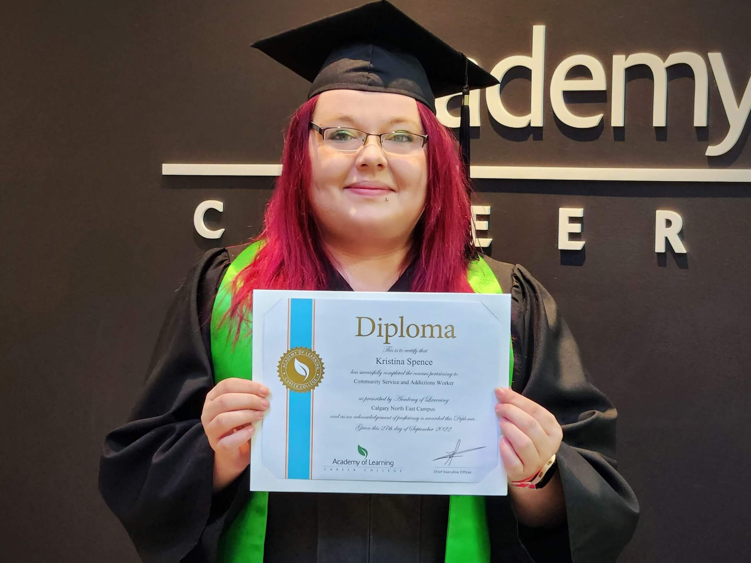 Kristina Spence Shares Her Shining Success Story at AOLCC