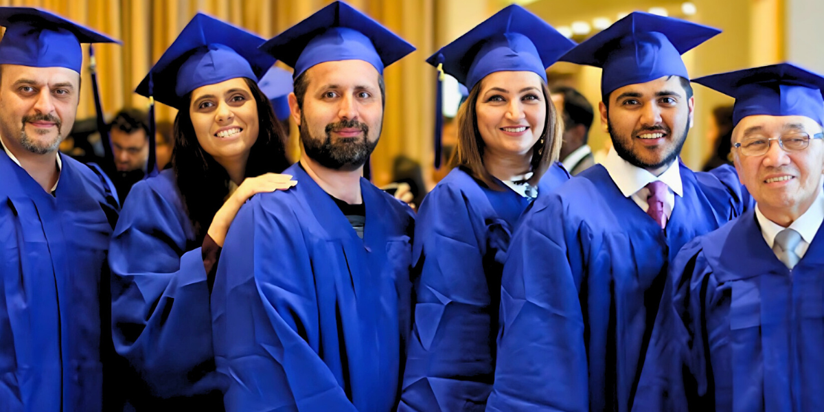 Happy graduates ready for work