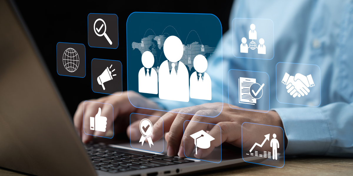 A person connecting with another professional on LinkedIn to expand their career network and opportunities.